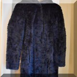 H01. Gerard Darel fur coat. 